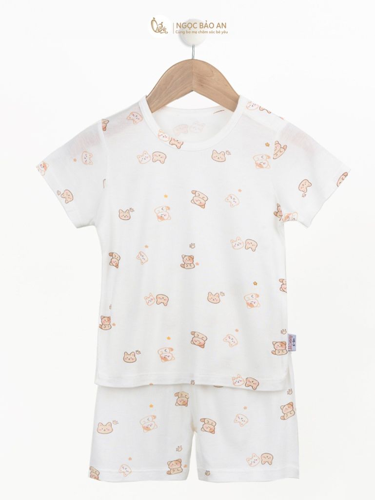 Bộ áo quần ngắn Cài Vai Honey rayon