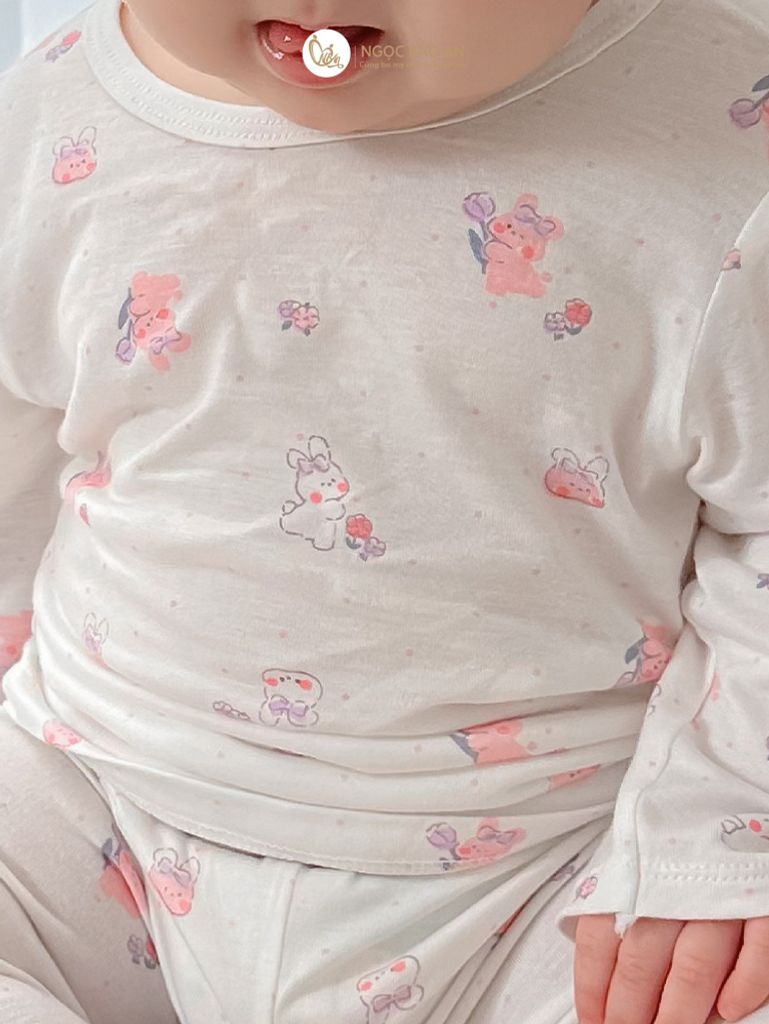 Bộ áo quần dài Cài Vai Honey rayon