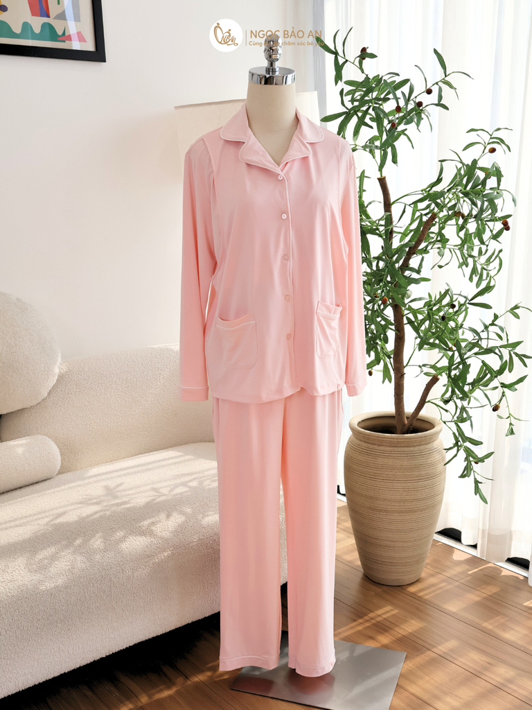 [M&B] Bộ quần áo Pijama cho mẹ sau sinh thoáng mát