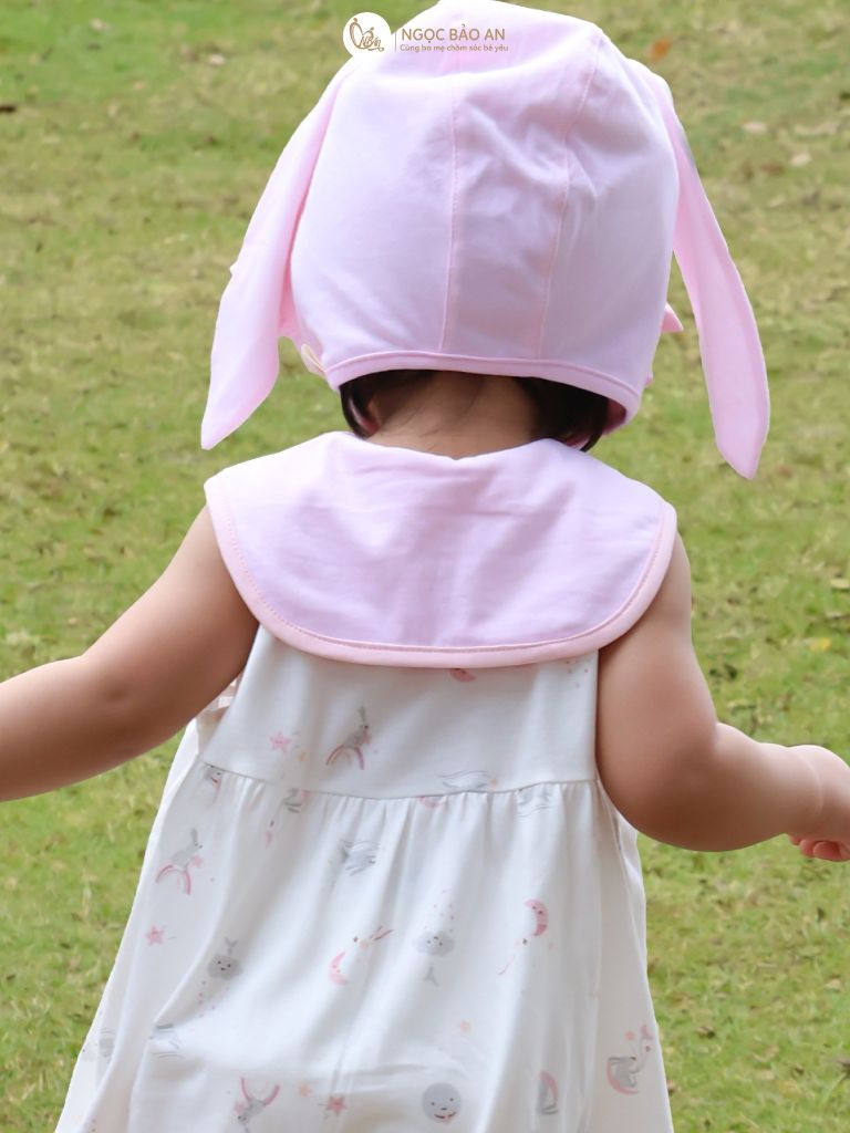 [M&B] Bộ bodysuit tay sát nách cotton cho bé gái