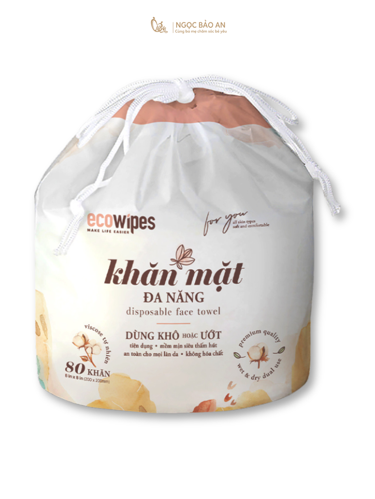 Khăn mặt đa năng Eco Wipes
