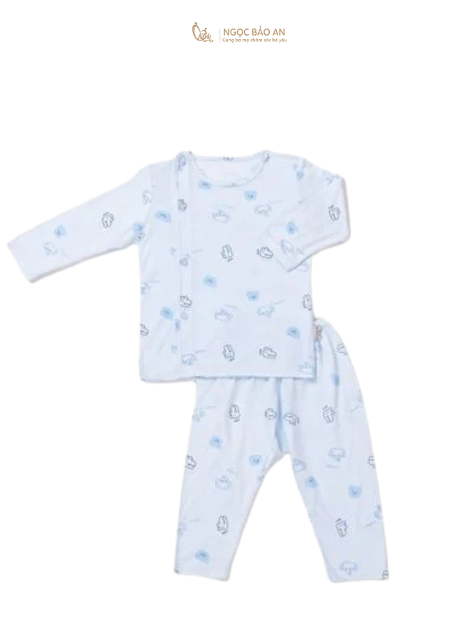 Bộ áo quần dài Cài Bên Honey rayon