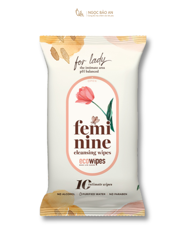 Khăn ướt vệ sinh Phụ nữ Feminine Cleansing Wipes