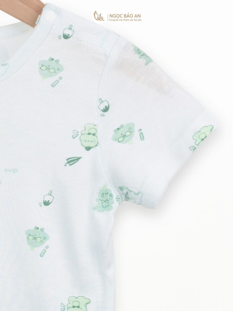 Bộ áo quần ngắn Cài Vai Honey rayon