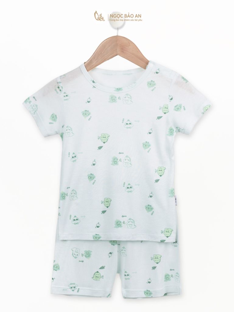 Bộ áo quần ngắn Cài Vai Honey rayon