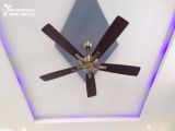  Quạt trần 5 cánh gỗ QT024 