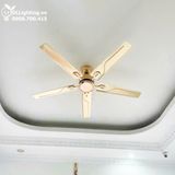  Quạt trần 5 cánh thép QT007 