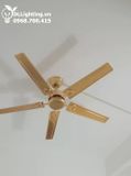  Quạt trần 5 cánh thép QT007 