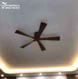  Quạt trần 5 cánh gỗ QT012 