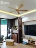  Quạt trần 5 cánh gỗ QT013 