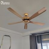  Quạt trần 5 cánh thép QT023 