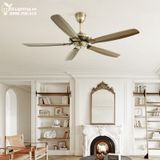 Quạt trần 5 cánh không đèn QT015 