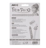  Bút vẽ mặt nhập khẩu Hàn Quốc Amos Face Deco Vỉ 6 màu FD5B6 