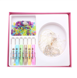  Bộ đồ chơi trang trí vòng cổ nhập khẩu Hàn Quốc AMOS Glass Deco My Style Bracelets & necklaces SD10P6-MSB 