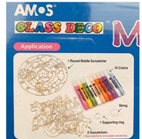  Bộ đồ chơi trang trí sáng tạo Hàn Quốc AMOS Glass Deco Mobile Kit GD10P10MK Trang trí chuông gió 