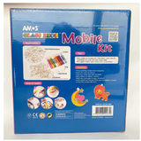  Bộ đồ chơi trang trí sáng tạo Hàn Quốc AMOS Glass Deco Mobile Kit GD10P10MK Trang trí chuông gió 
