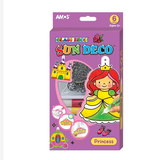  Bộ đồ chơi trang trí thông minh nhập khẩu Hàn Quốc AMOS Glass Sun Deco 6 màu sắc SD10P6-xx - các chủ đề đáng yêu 