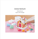  Hộp đất nặn bảy sắc cầu vồng nhập khẩu Hàn Quốc AMOS Snow Magic Rainbow SM7P-R 7 màu 