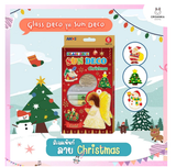  Bộ đồ chơi trang trí Noel nhập khẩu Hàn Quốc AMOS Glass Sundeco Christmas SD10P6-CH - Chủ đề Noel 