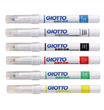  Bút dạ 6 màu nhập khẩu Italy GIOTTO Decor Materials 453300 