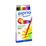  Bút chì màu nhập khẩu Italy Giotto Elios 275800 - Hộp 12 màu 
