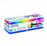 Màu nước nhập khẩu Italy GIOTTO Tempera Escolar - Hộp 12 màu x 25ml 356700 