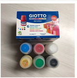  Màu nước nhập khẩu Italy Giotto Decor Acrylic Hộp 6 màu 538200 