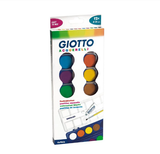  Khay Màu nước nhập khẩu Italy GIOTTO Acquerelli Hộp 12 màu 535200 