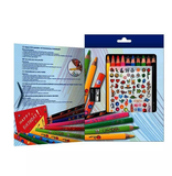  Hộp chì 10 màu Kèm miếng dán sticker nhiều màu và gọt chì LYRA My Style nhập khẩu Đức 3751100 