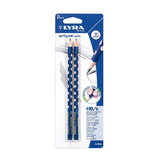  Vỉ 2 chiếc Bút chì đen LYRA Groove Slim HB/2 nhập khẩu Đức 1768001 