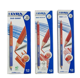  Bút chì hai đầu xanh đỏ nhập khẩu Đức LYRA DUO GIANT thân to 6 cạnh 2930101 