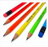  Bút chì đen nhập khẩu Đức LYRA Neon HB/2 - Vỉ 6 chiếc - 013000 