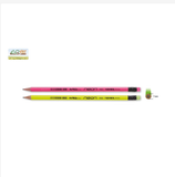  Bút chì đen nhập khẩu Đức LYRA Neon HB/2 - Vỉ 6 chiếc - 013000 