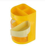  Khay Cắm Bút 7 Tầng Deli 2 màu xanh vàng - Tiết Kiệm Không Gian 904 