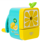  Gọt chì quay tay Deli 0671 hình hoa quả vuông dễ thương có khay đựng rác riêng 
