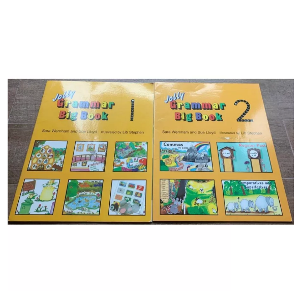 Sách Jolly Grammar Big Book 1&2 ISBN 9781870946971 9781903619094 Hành chính hãng