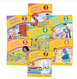  Sách Finger Phonics set of books 1–7 ISBN 9781844146505 Hàng Chính Hãng 