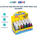  Lọ nhũ màu nhập khẩu Hàn Quốc AMOS Glitter Glue GCL22D24 