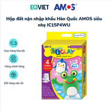  Hộp đất nặn nhập khẩu Hàn Quốc AMOS siêu nhẹ IC15P4WU 