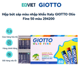  Hộp bút sáp màu nhập khẩu Italy GIOTTO Olio Fine 50 màu 294200 