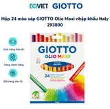  Hộp 24 màu sáp GIOTTO Olio Maxi nhập khẩu Italy 293800 
