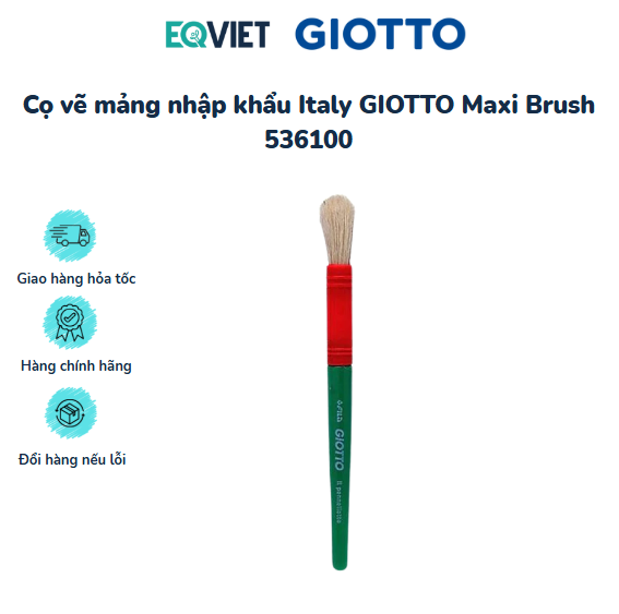 Cọ vẽ mảng nhập khẩu Italy GIOTTO Maxi Brush 536100
