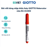 Bút viết bảng nhập khẩu Italy GIOTTO Robercolor màu Đỏ 413402 