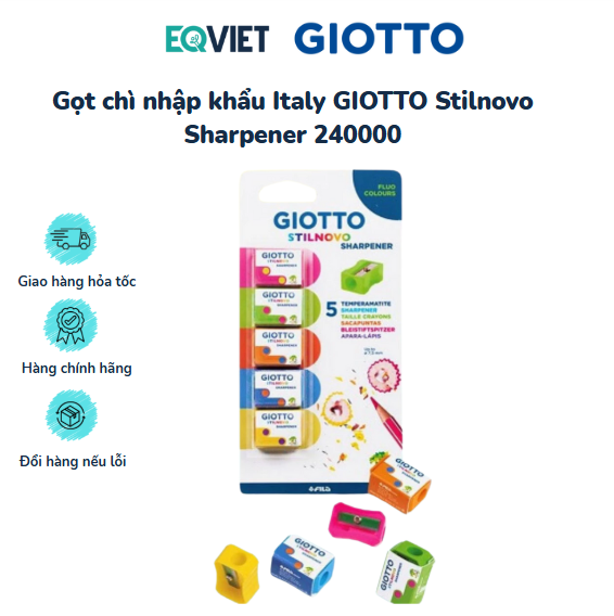Gọt chì nhập khẩu Italy GIOTTO Stilnovo Sharpener 240000