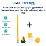  Combo bút chì Lyra Temagraph, gọt chì LYRA Germany Temagraph Duo nhập khẩu chính hãng từ Đức 