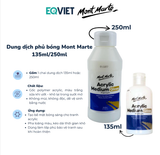  Dung dịch Phủ bóng, Phủ mờ Mont Marte 135ml/250ml Hàng Chính Hãng 