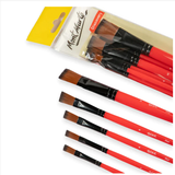  Bộ cọ mới Assorted Brush Set Mont Marte Set 6/10 Cọ BMHS0064/BMHS0065 Hàng Chính Hãng 