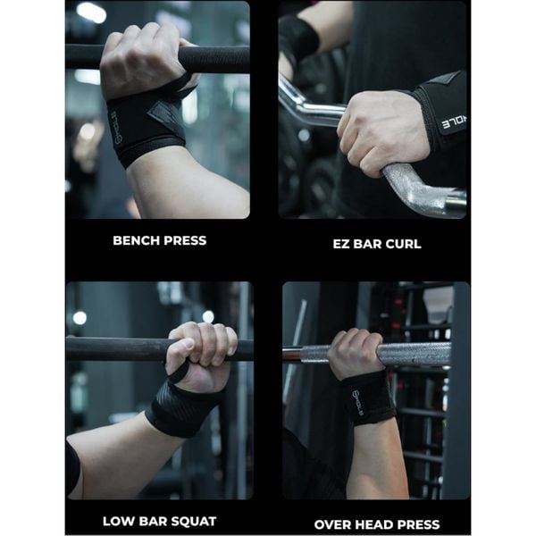 Swole Quấn Cổ Tay Tập Gym Wrist Wraps