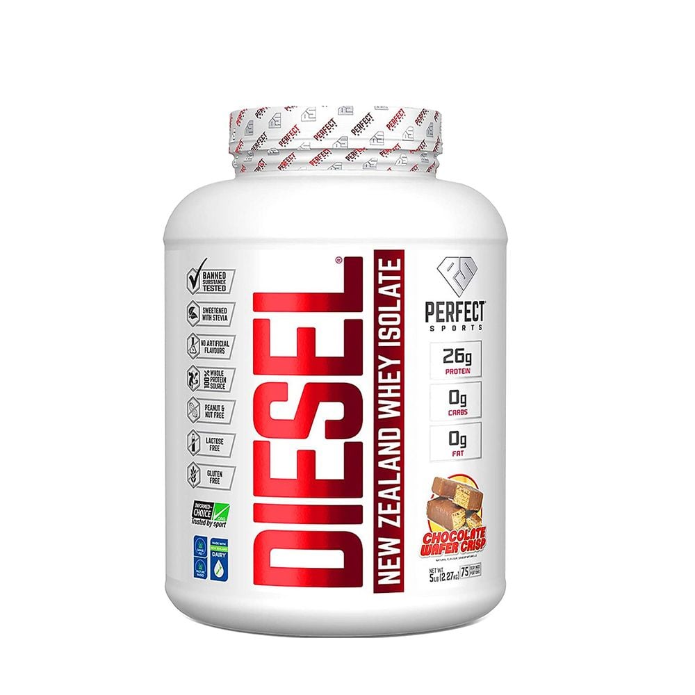 Perfect Sports Diesel NewZealand Whey Isolate 5lbs (75 Servings)
