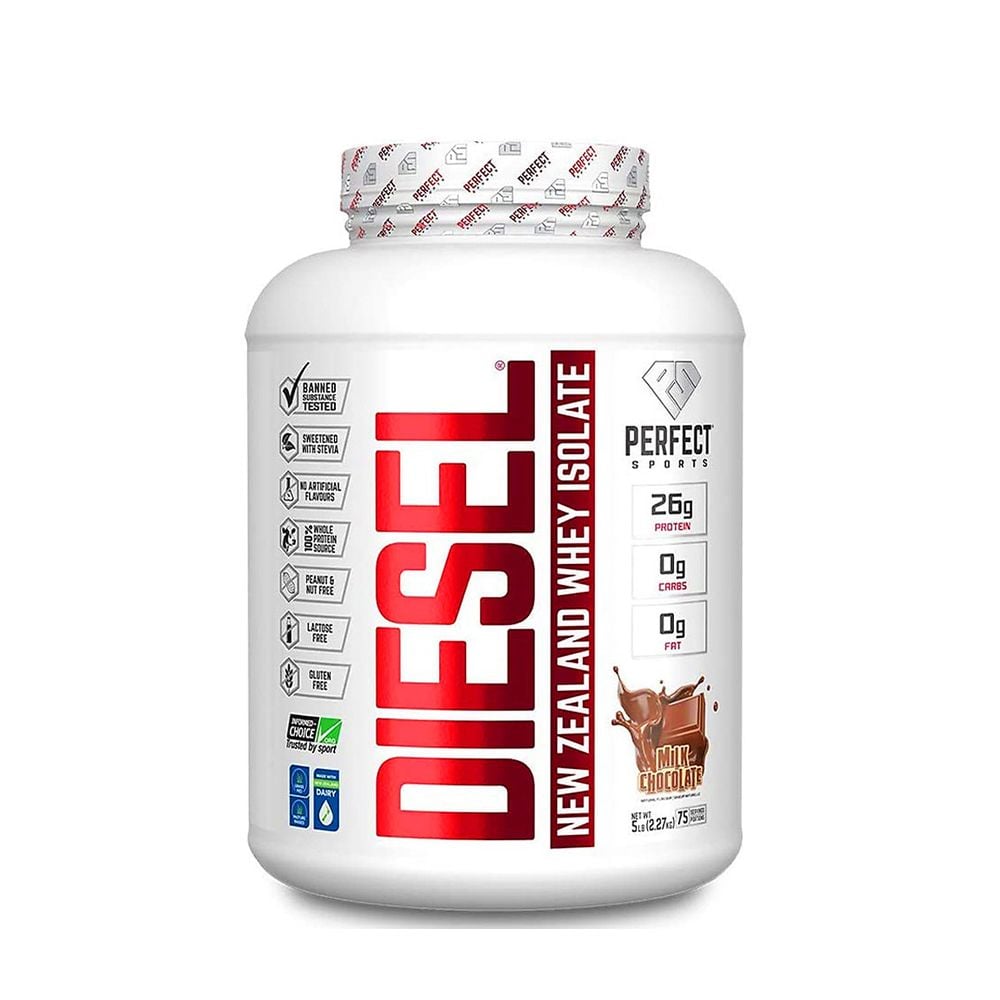Perfect Sports Diesel NewZealand Whey Isolate 5lbs (75 Servings)